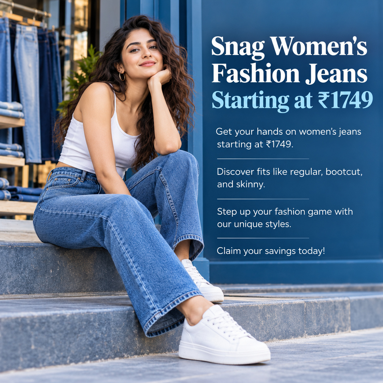 Snag Women's Fashion Jeans Starting at ₹1749