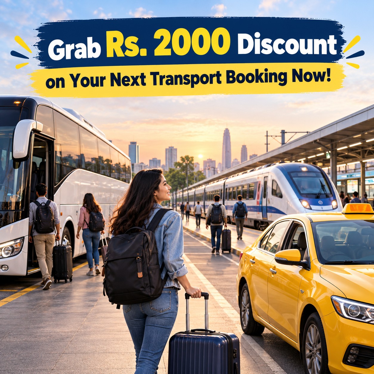 Grab Rs. 2000 Discount on Your Next Transport Booking Now!