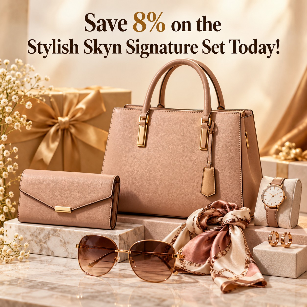 Save 8% on the Stylish Skyn Signature Set Today!