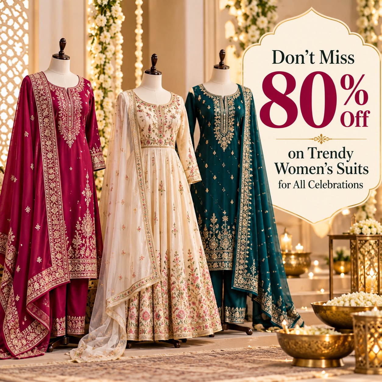 Don't Miss 80% Off on Trendy Women's Suits for All Celebrations