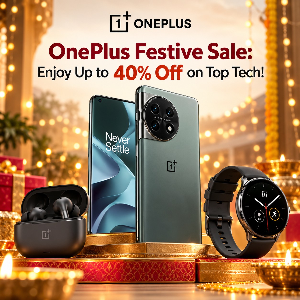 OnePlus Festive Sale: Enjoy Up to 40% Off on Top Tech!