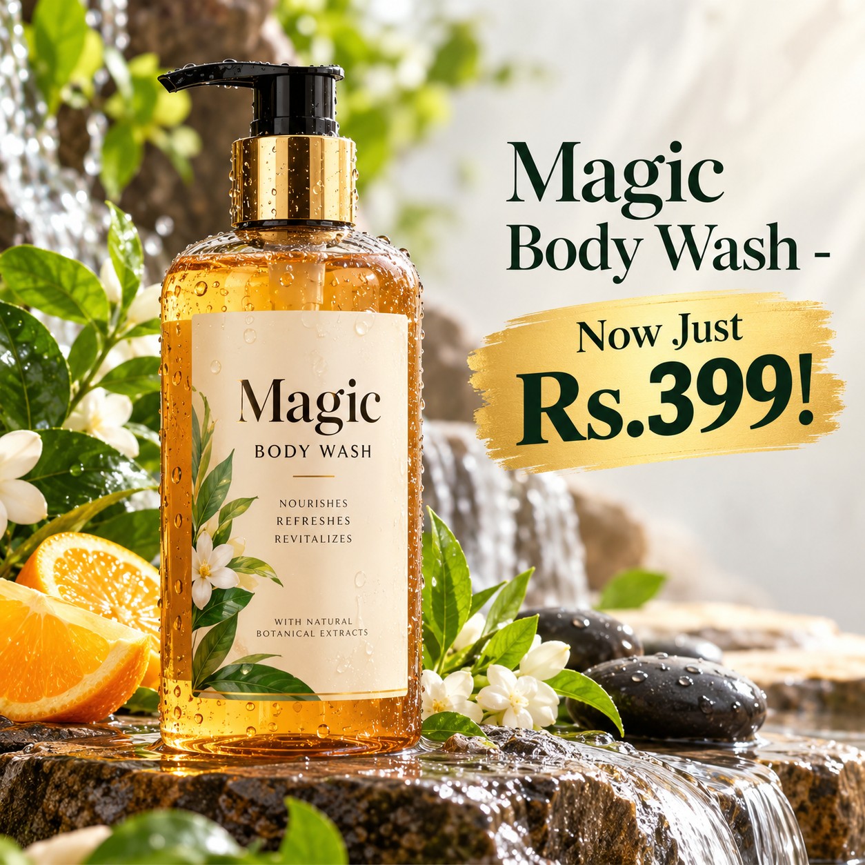 Magic Body Wash - Now Just Rs.399!