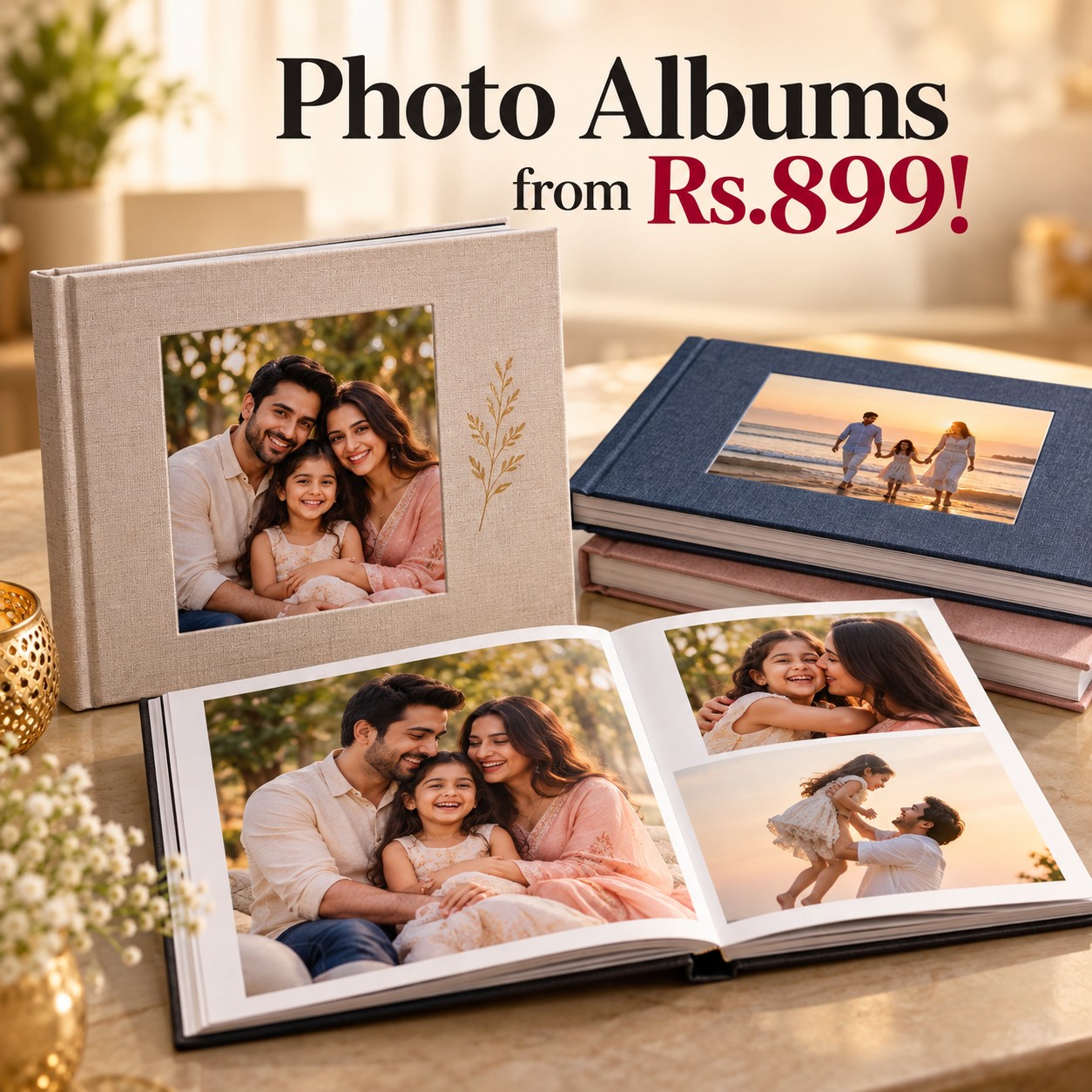 Photo Albums from Rs.899!