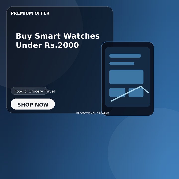 Buy Smart Watches Under Rs.2000