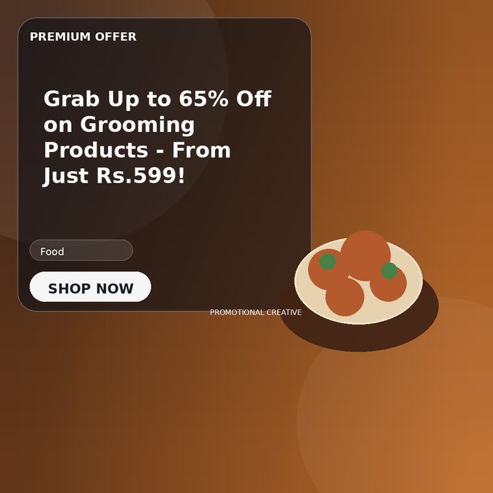 Grab Up to 65% Off on Grooming Products - From Just Rs.599!